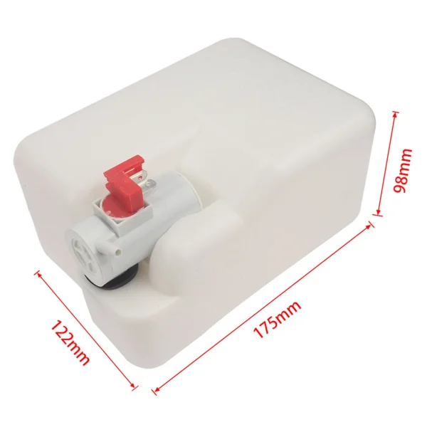 Tank Pump Wiper Windshield Washer Bottle 12V Car UTV Universal for Car Wash Accessories Supplies Nozzle Sprayer Kit - Image 6