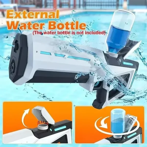 Pulse electric continuous water gun for children, high-pressure and strong waterproof automatic water absorption - Image 4