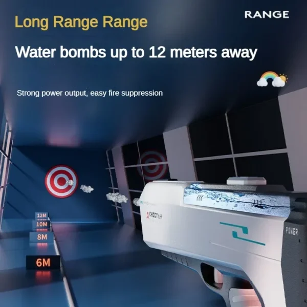 Automatically Water High Pressure Electric Water Gun Toys for Kids Summer Outdoor Pool Fight Games Children Water Toys Gift - Image 5