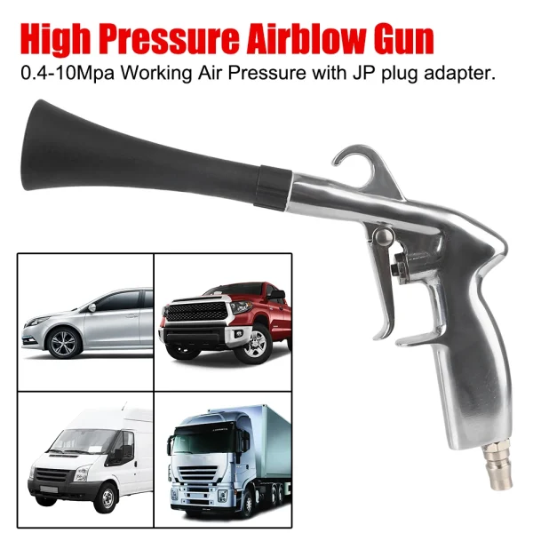 Dry Cleaning High Pressure Gun Car Wash Gun Violent fan Tornador Air Blow Interior Detailing Cleaning Tools Dust Blowing - Image 2