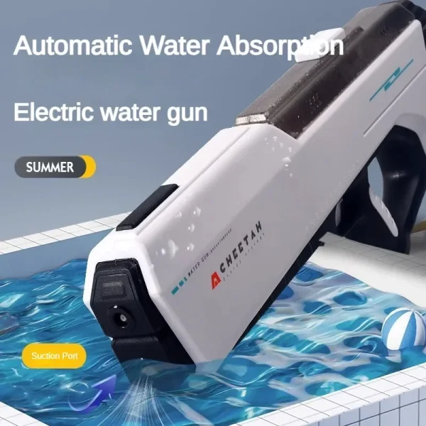 Automatically Water High Pressure Electric Water Gun Toys for Kids Summer Outdoor Pool Fight Games Children Water Toys Gift - Image 3