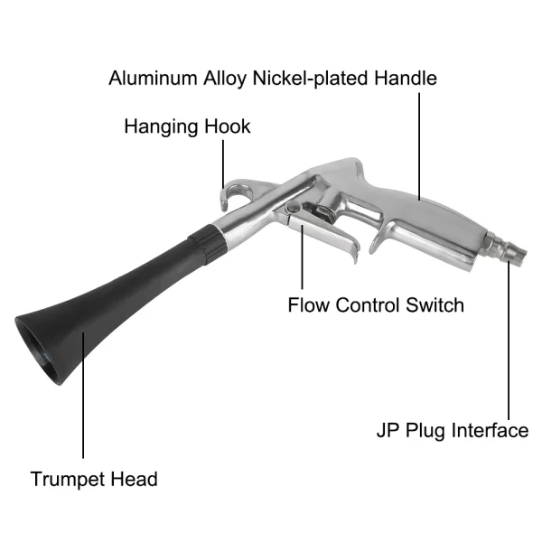 Dry Cleaning High Pressure Gun Car Wash Gun Violent fan Tornador Air Blow Interior Detailing Cleaning Tools Dust Blowing - Image 6